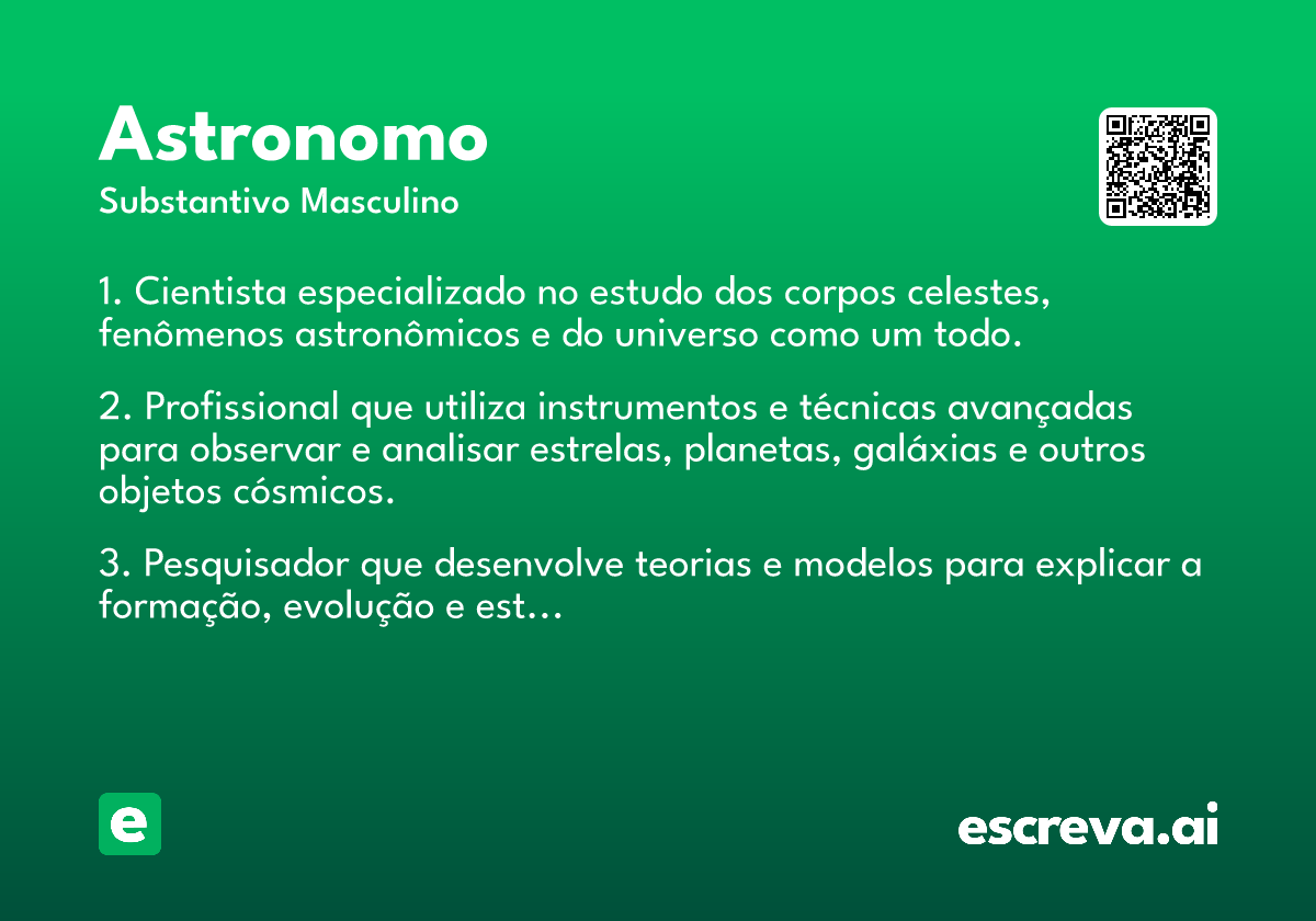 astronomo