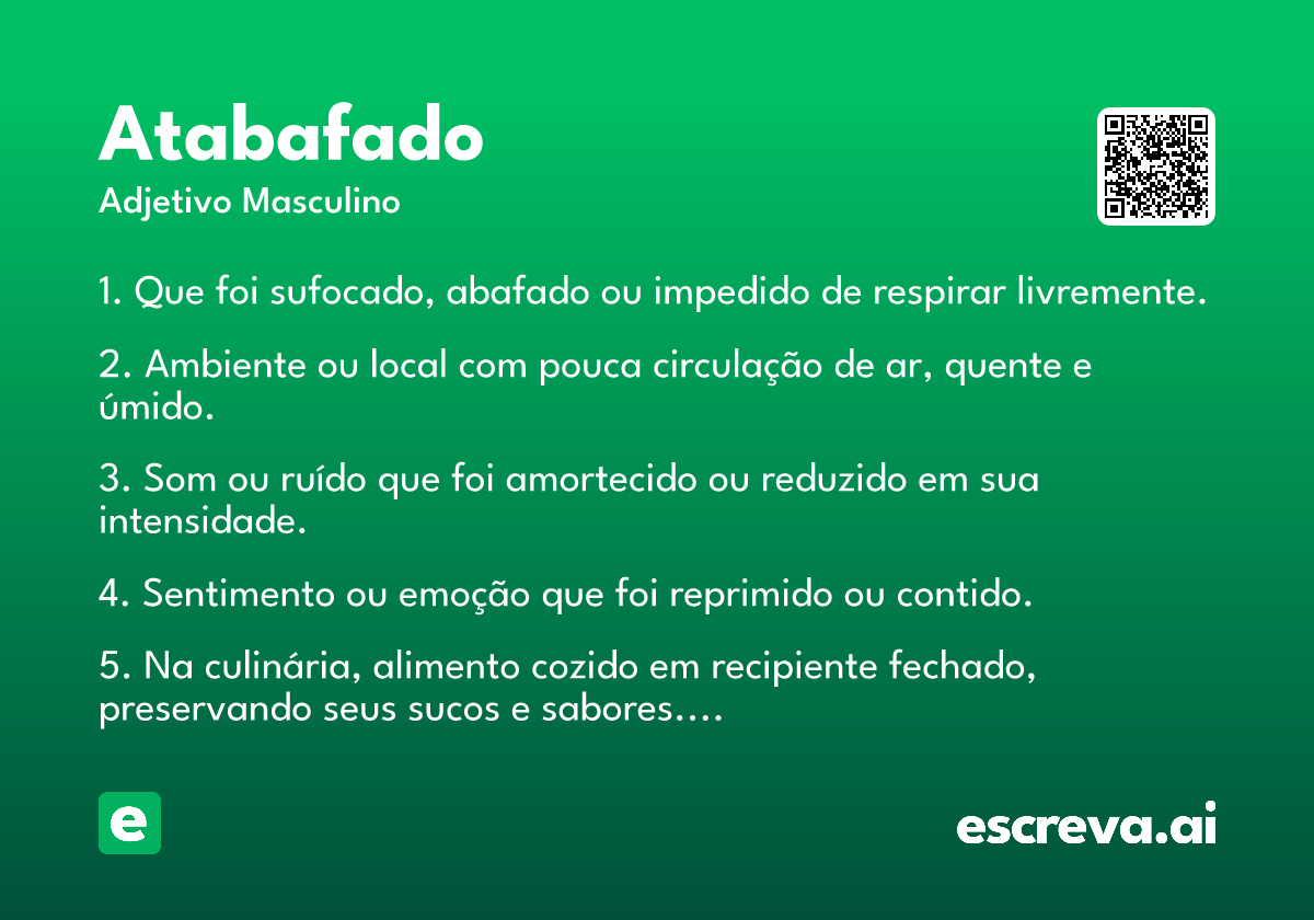 atabafado