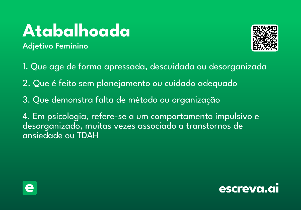 atabalhoada