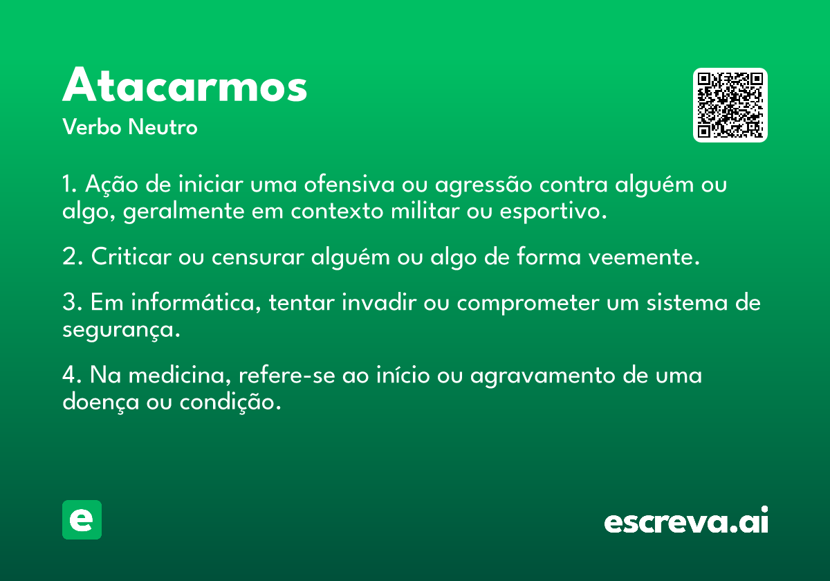 atacarmos