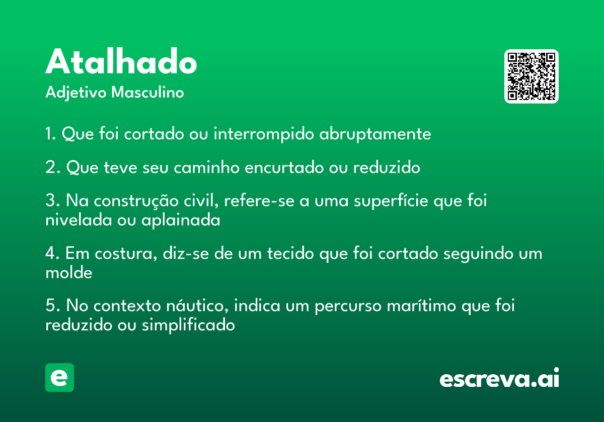 atalhado