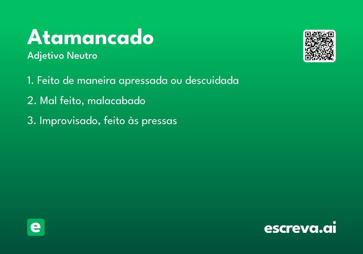 atamancado