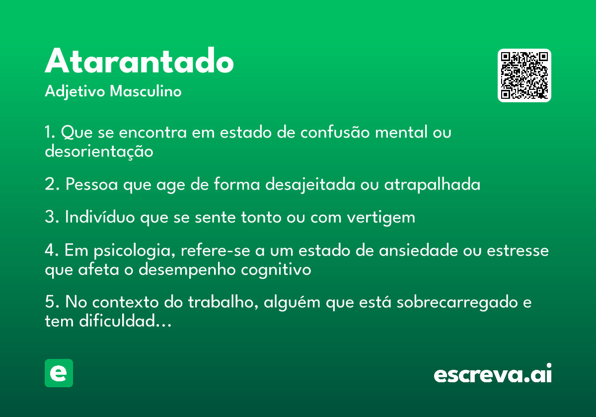atarantado