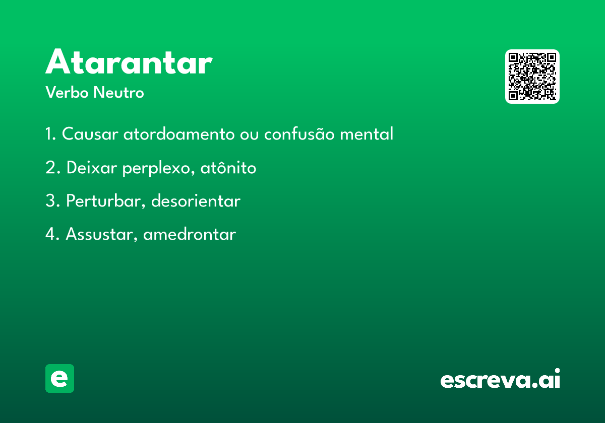 atarantar