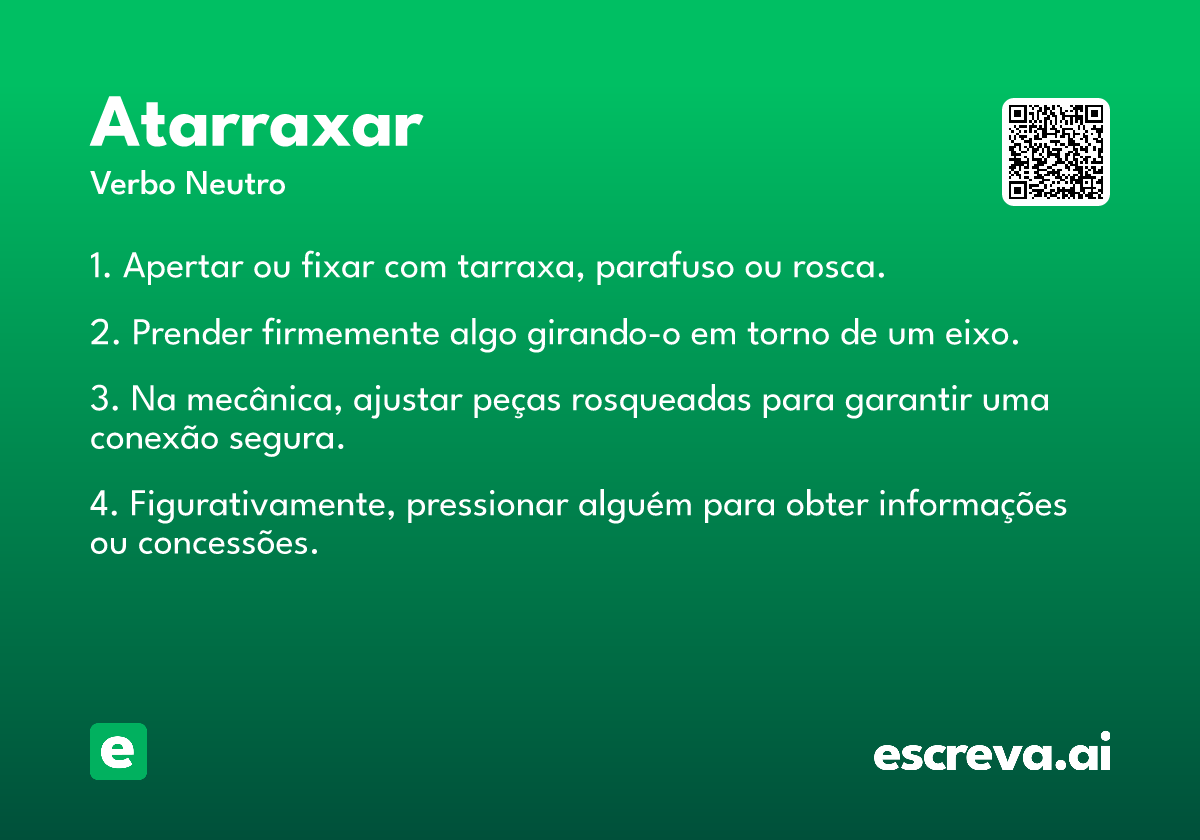 atarraxar