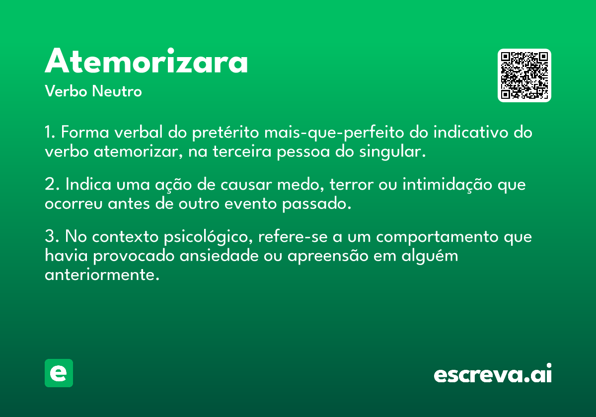 atemorizara