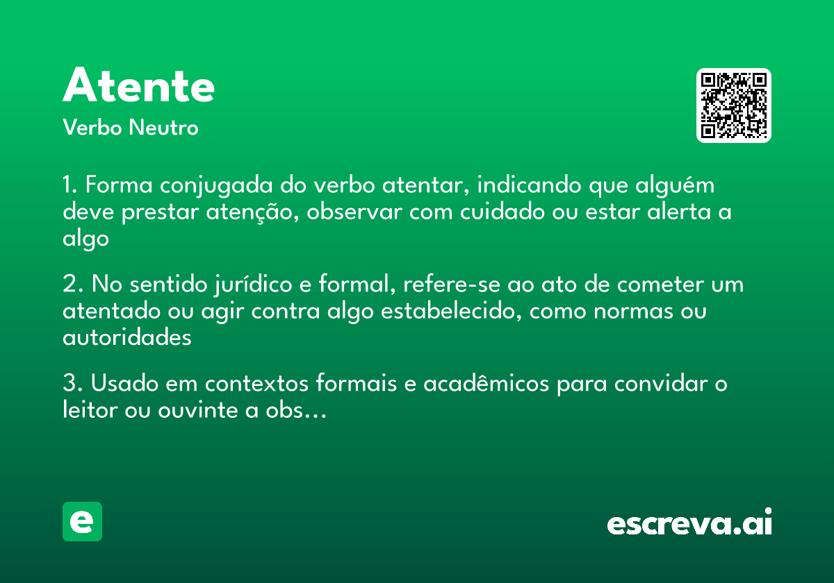 atente
