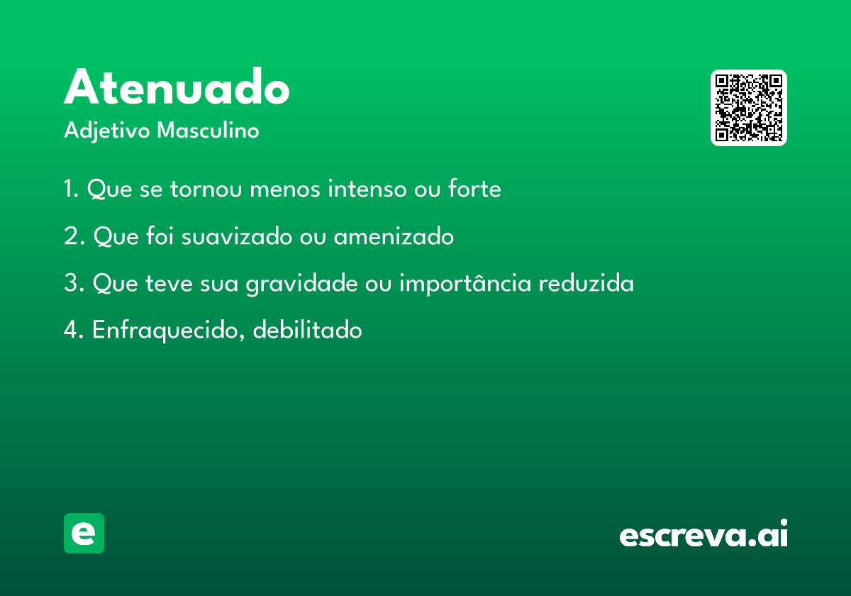 atenuado