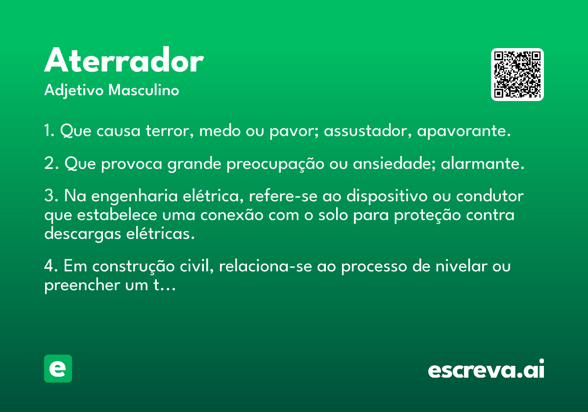 aterrador