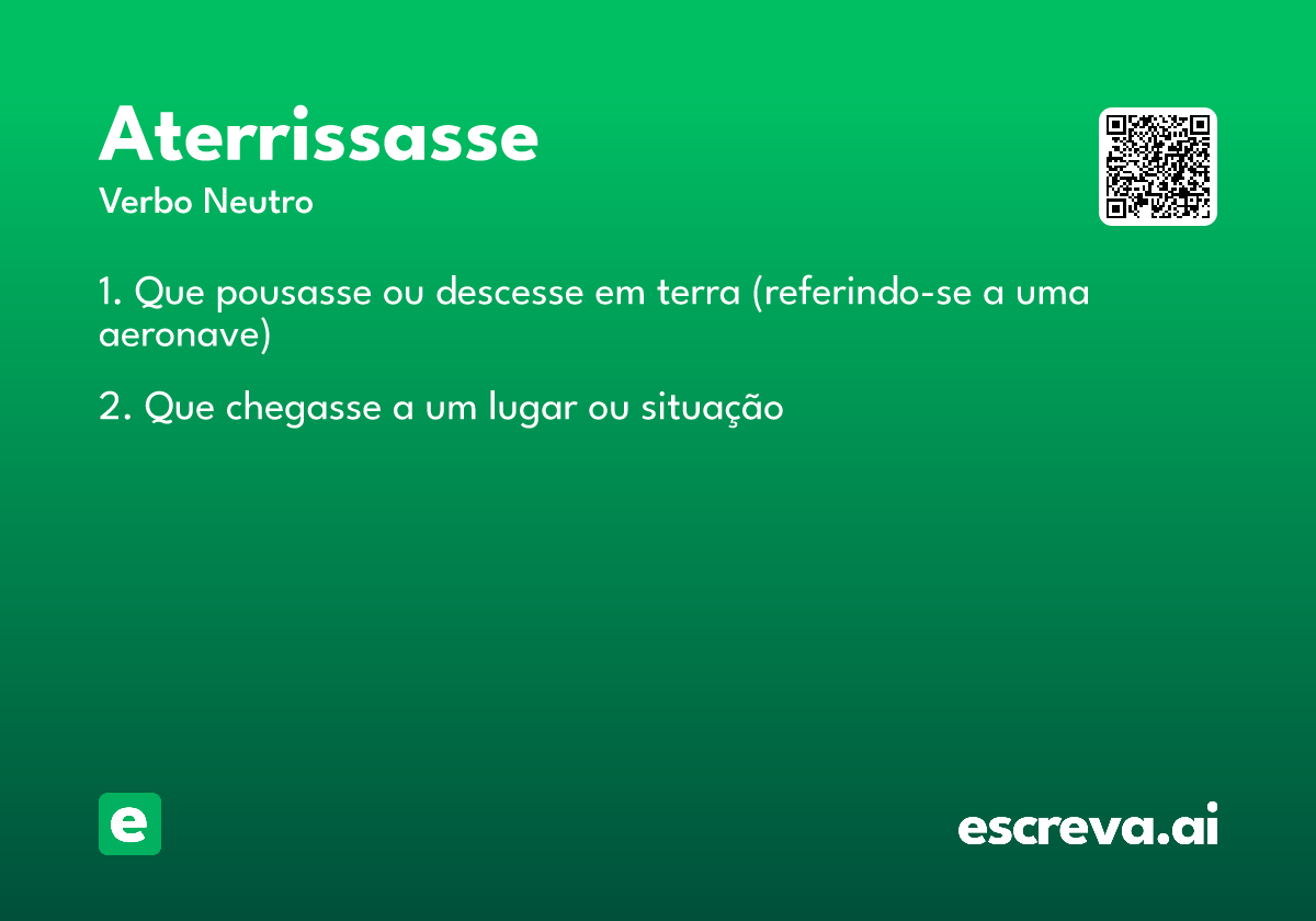 aterrissasse
