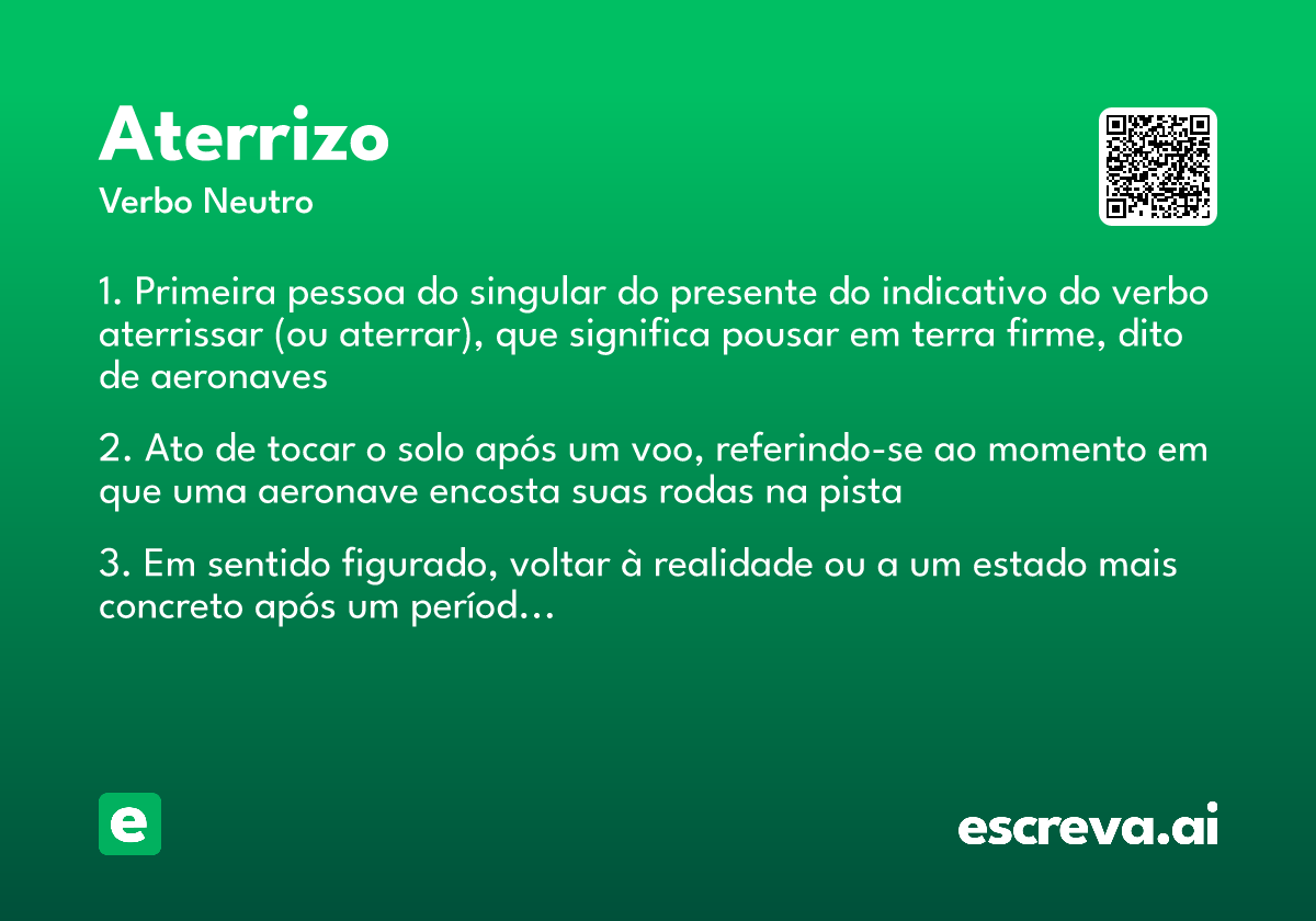 aterrizo
