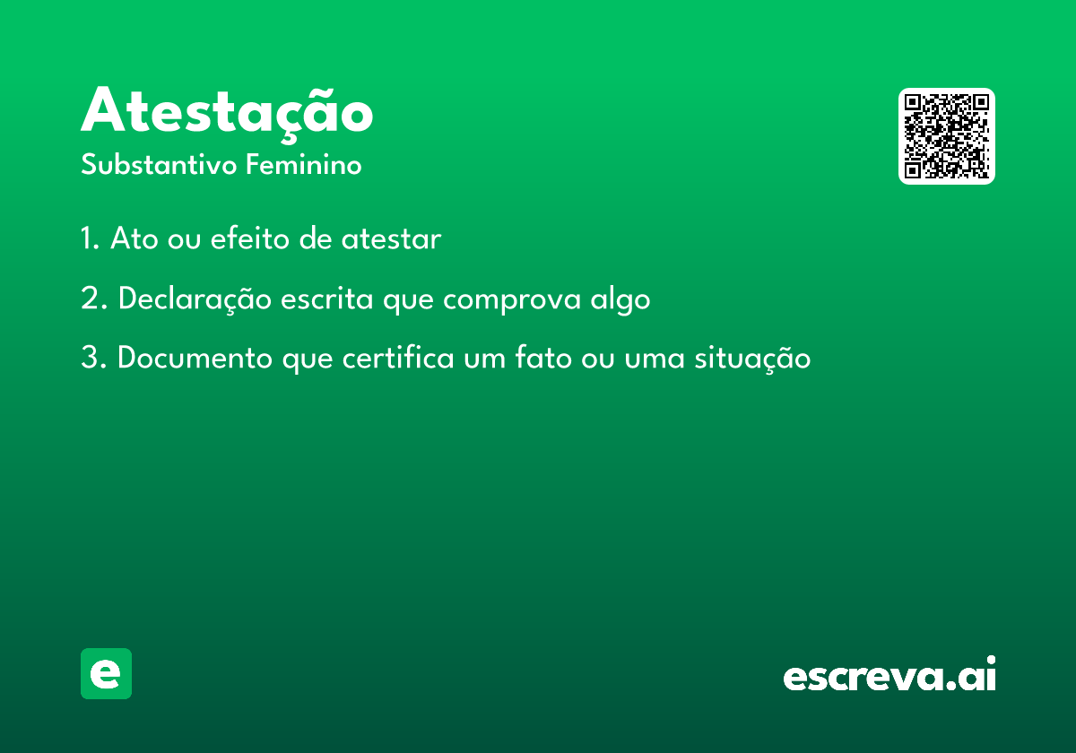 atestação