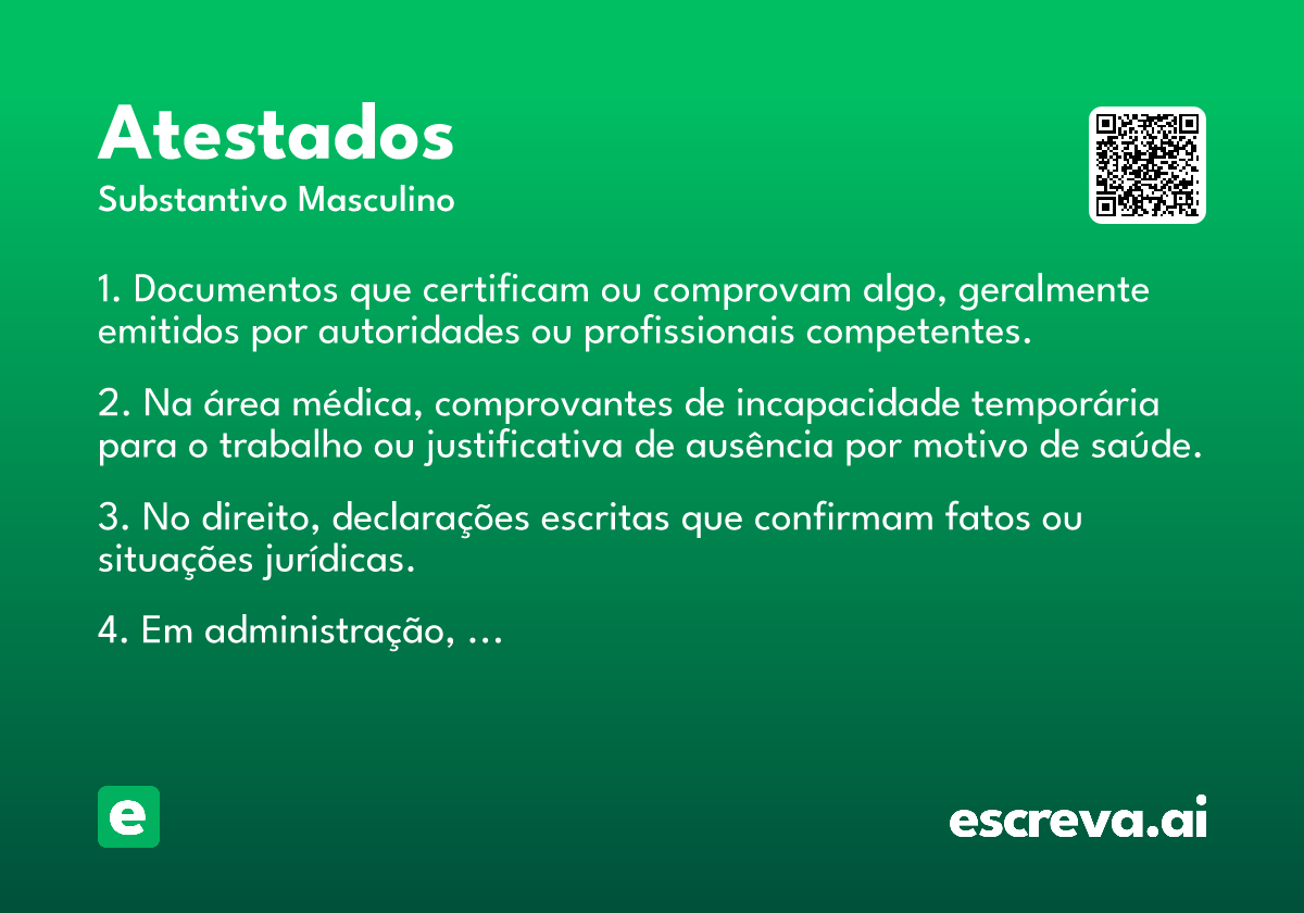 atestados