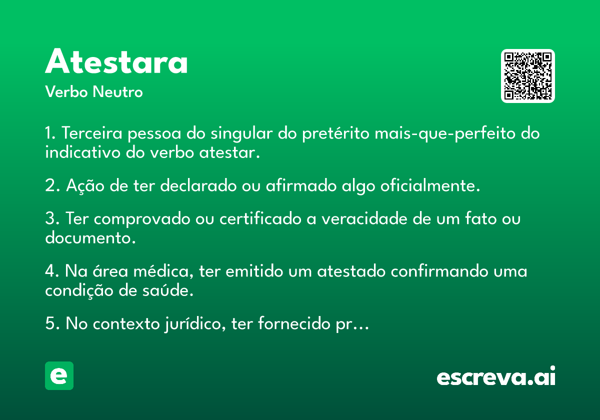 atestara