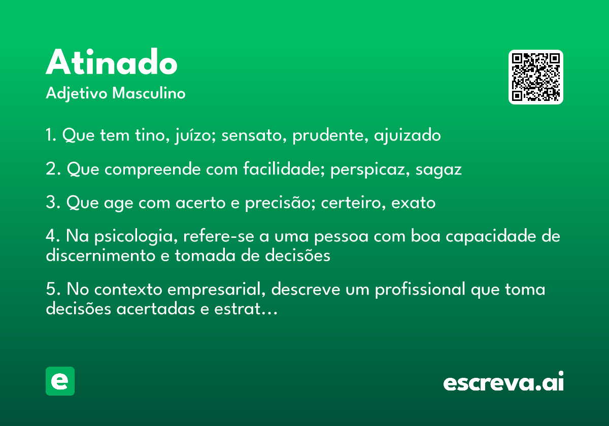atinado