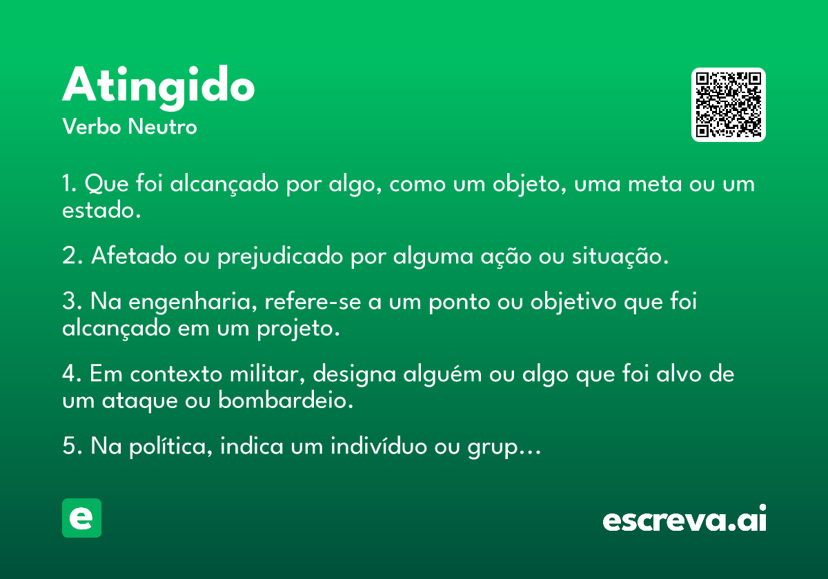 atingido