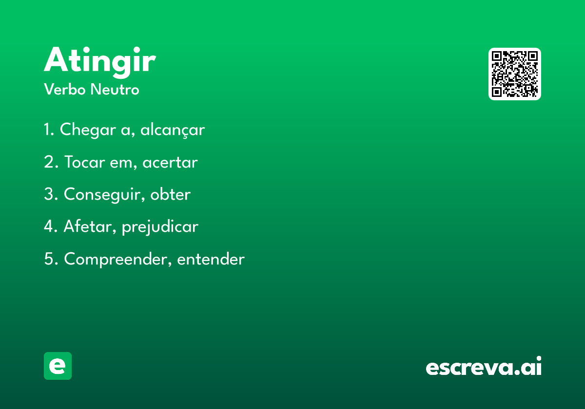 atingir