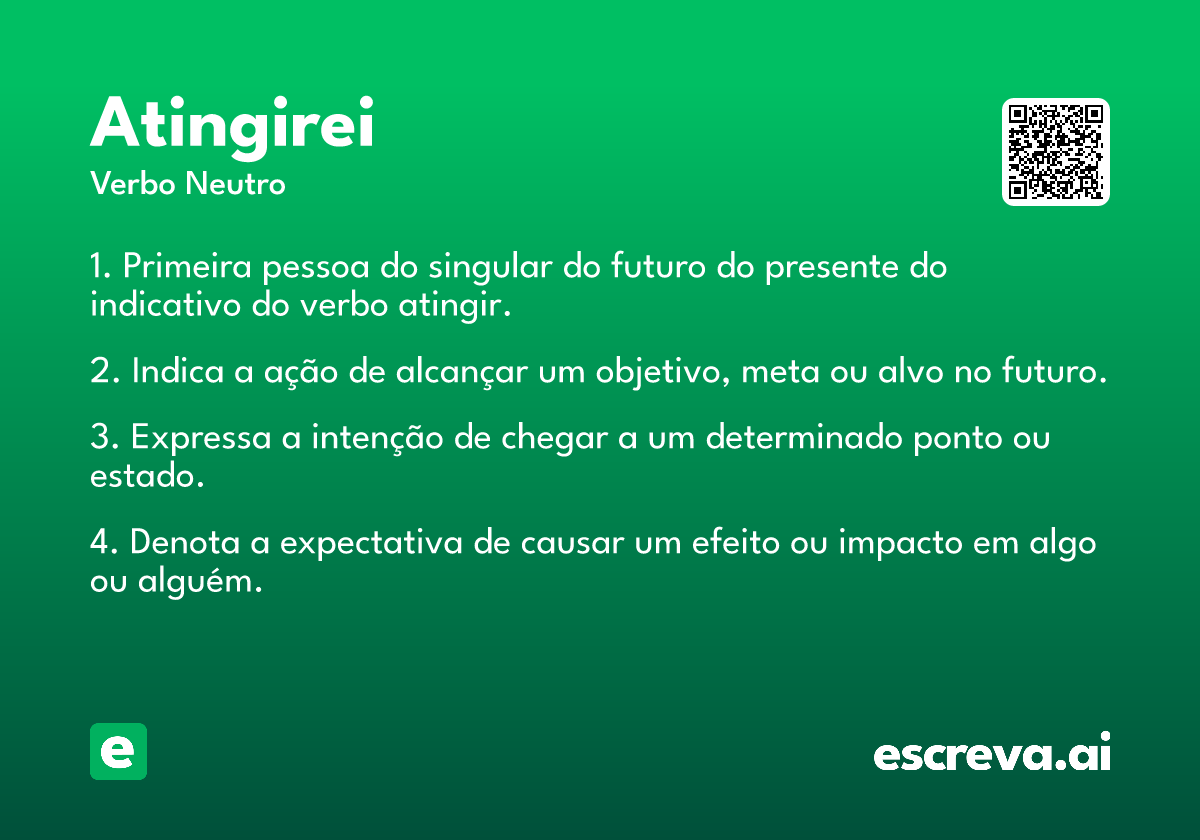 atingirei