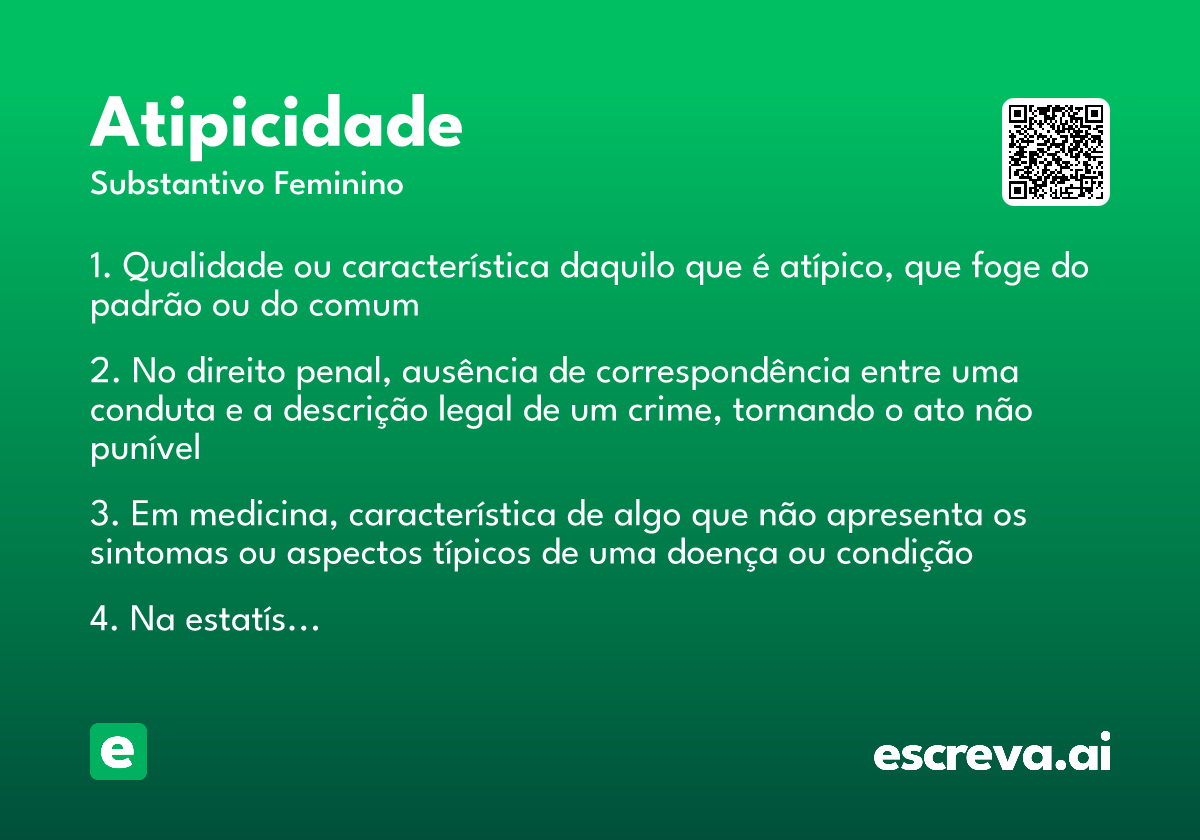 atipicidade
