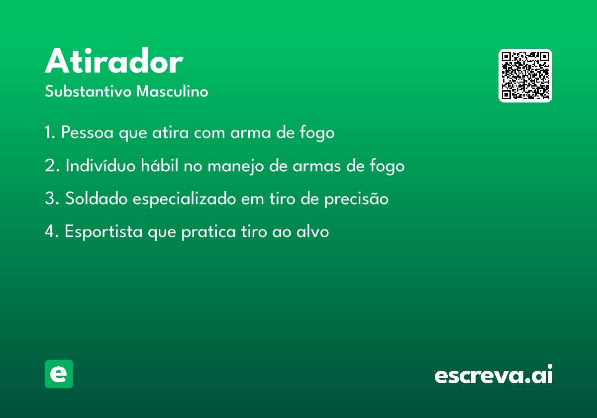 atirador