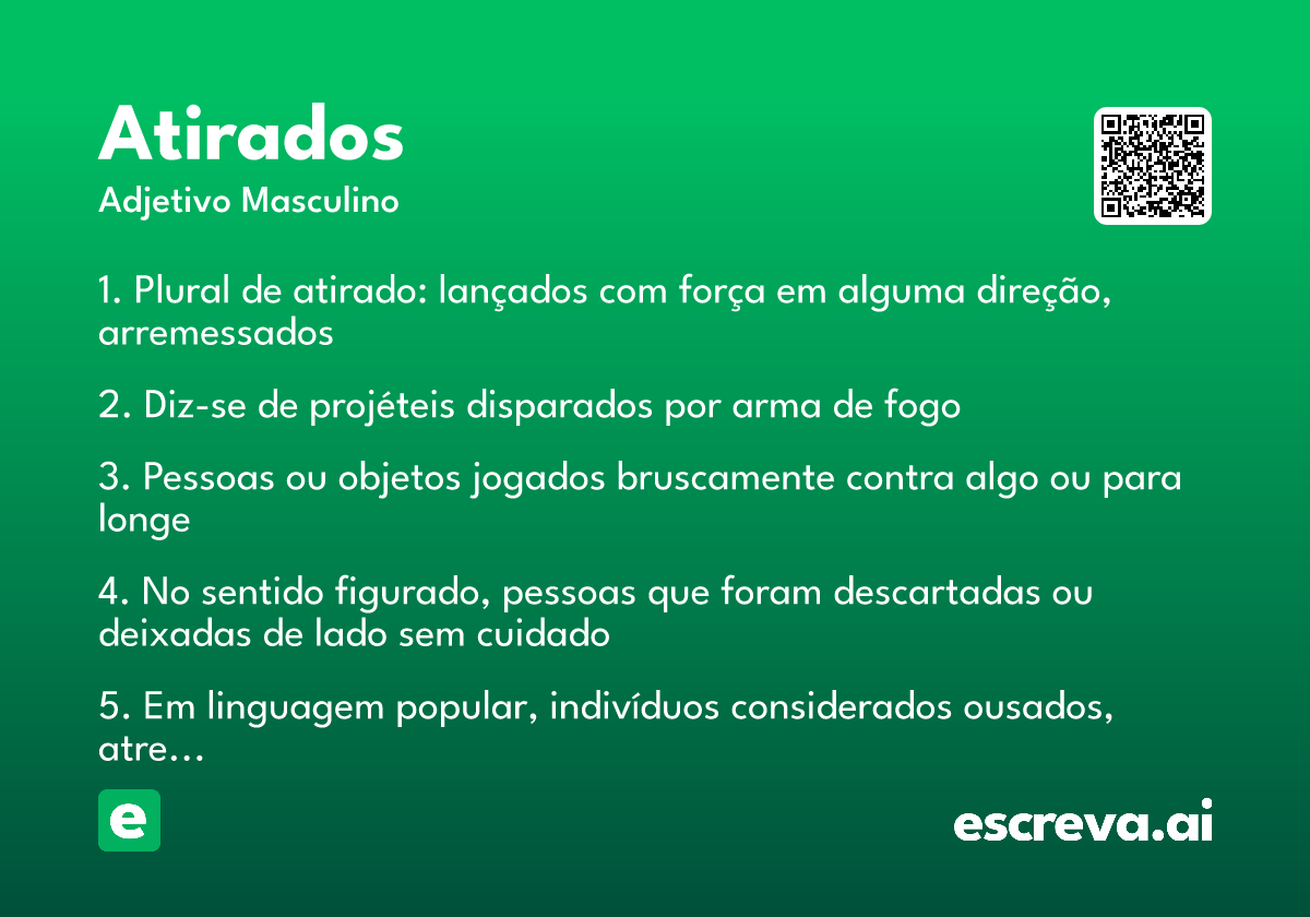 atirados