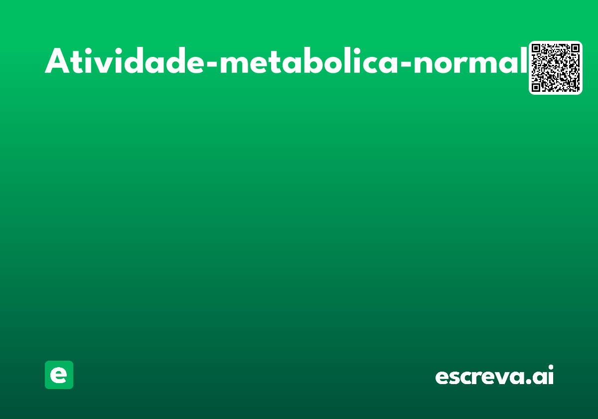 atividade-metabolica-normal