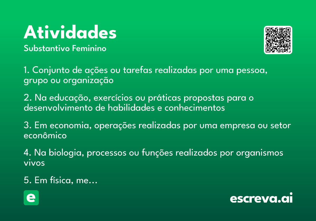 atividades