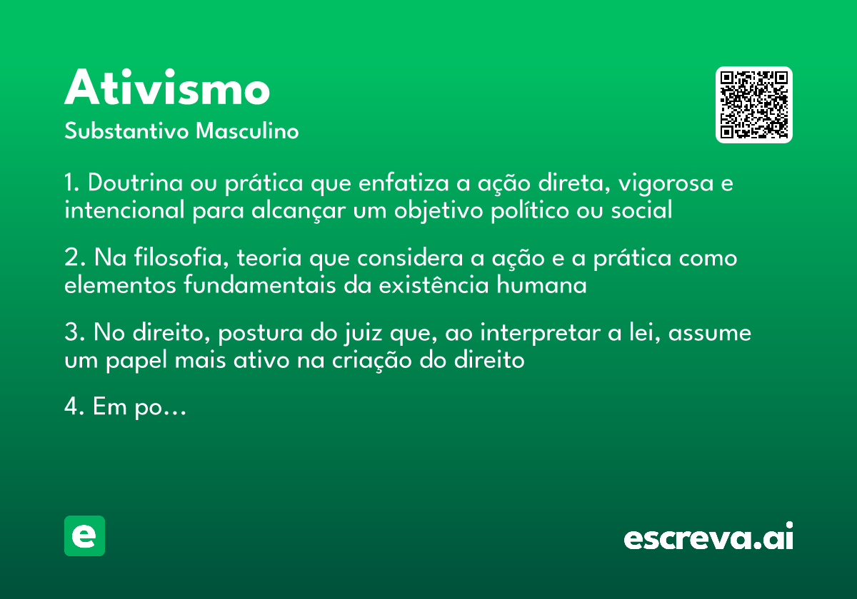 ativismo