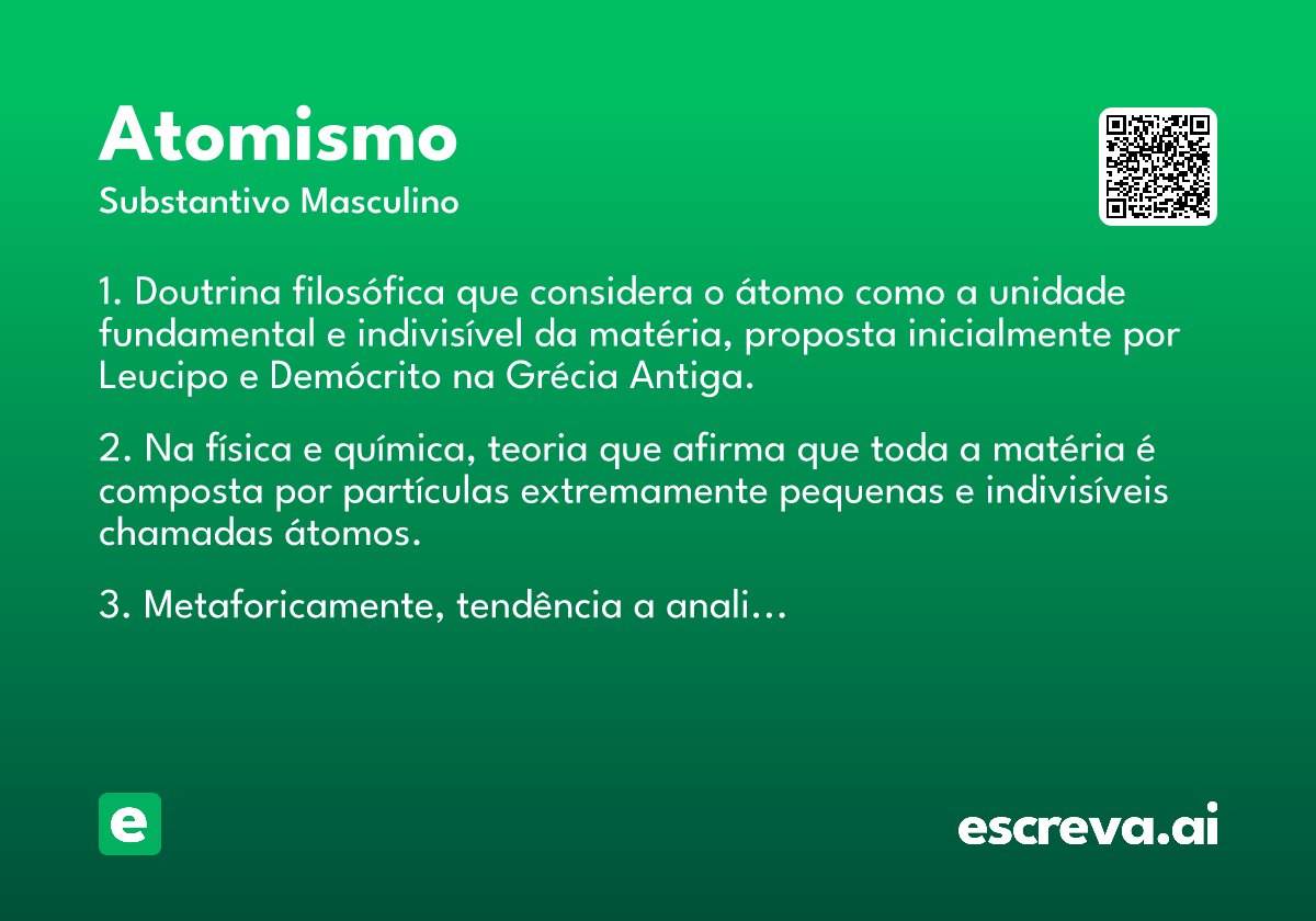 atomismo