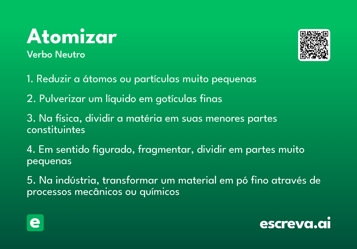atomizar