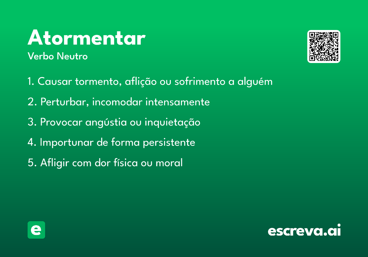 atormentar