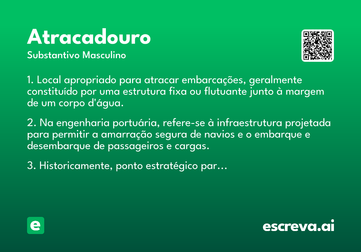 atracadouro
