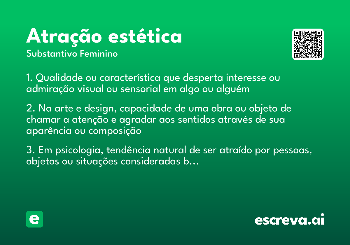 atração estética