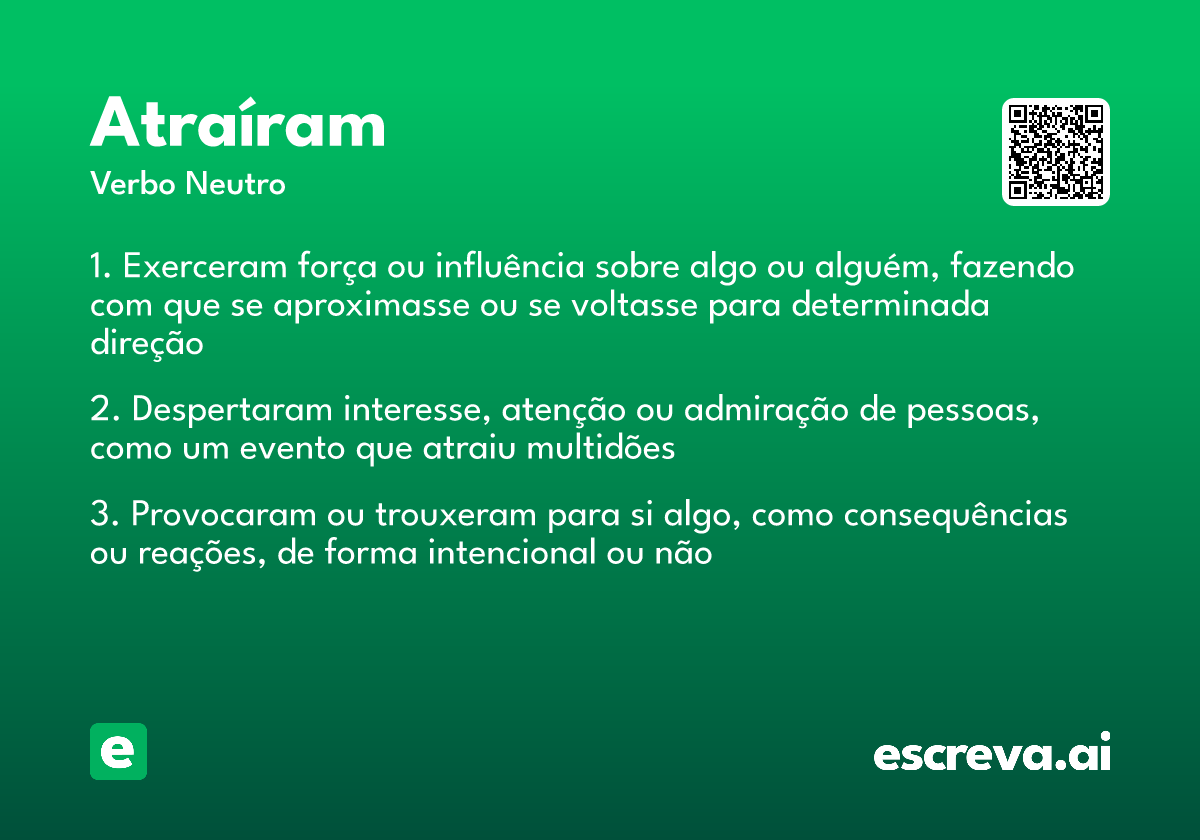 atraíram