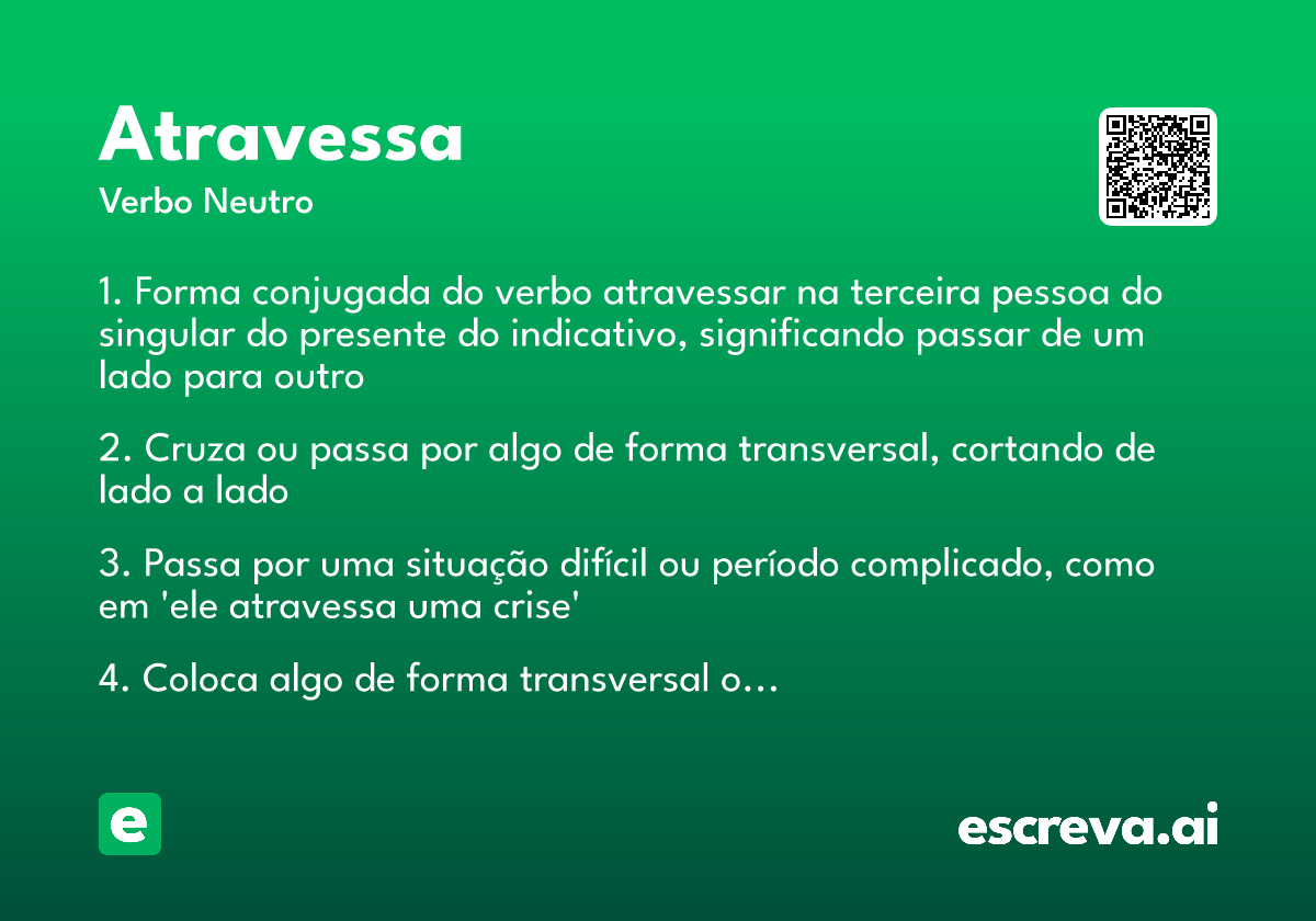 atravessa