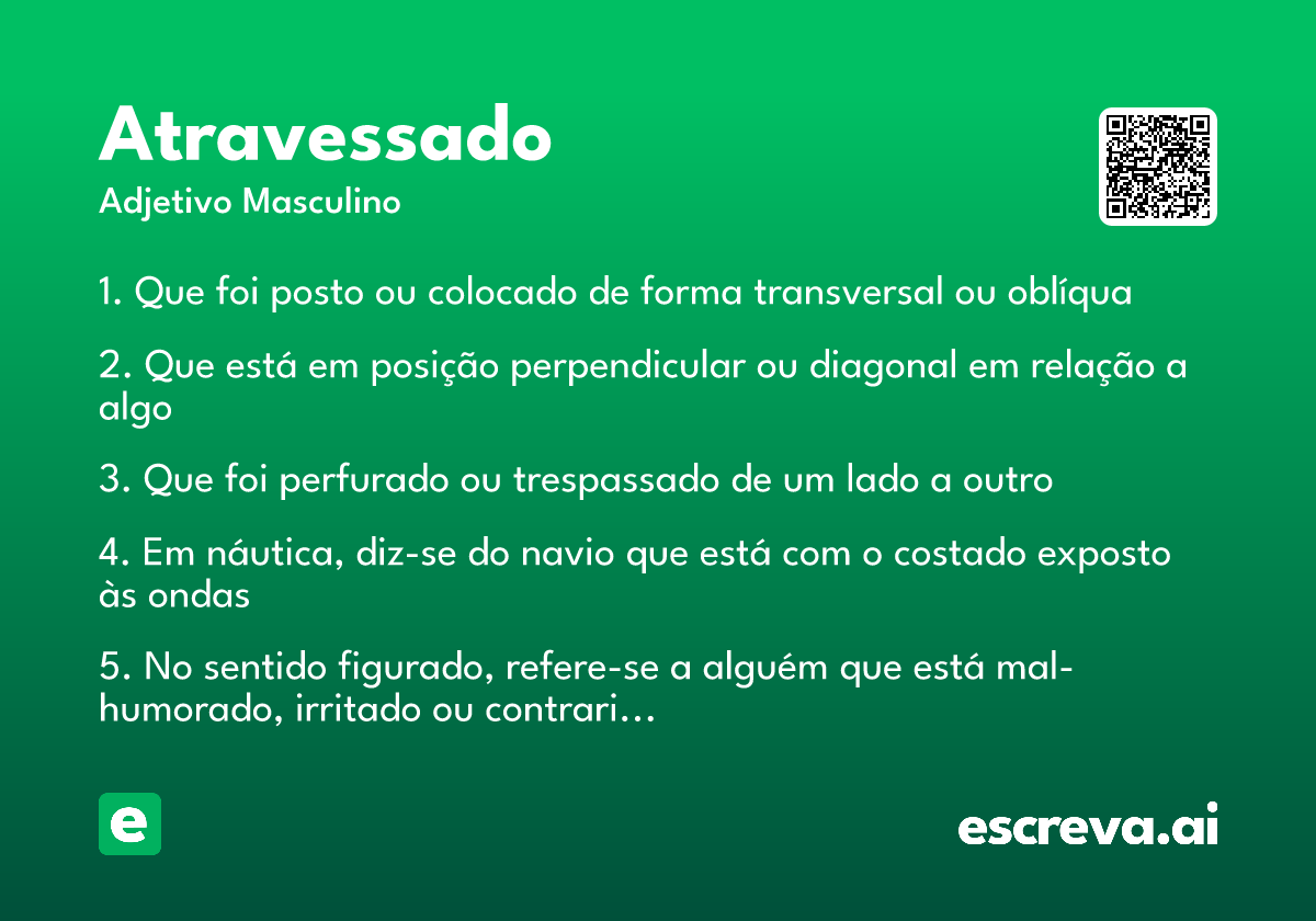 atravessado