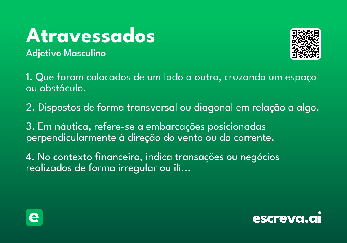 atravessados