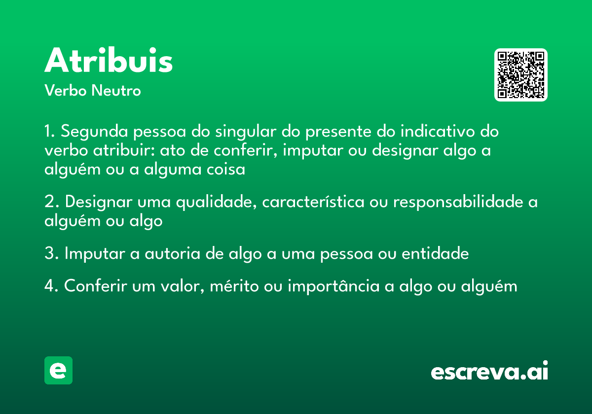 atribuis