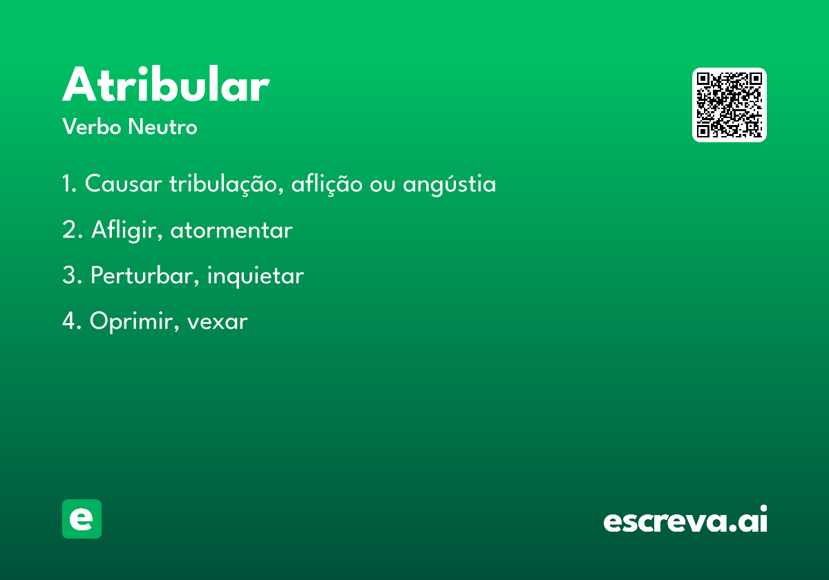 atribular