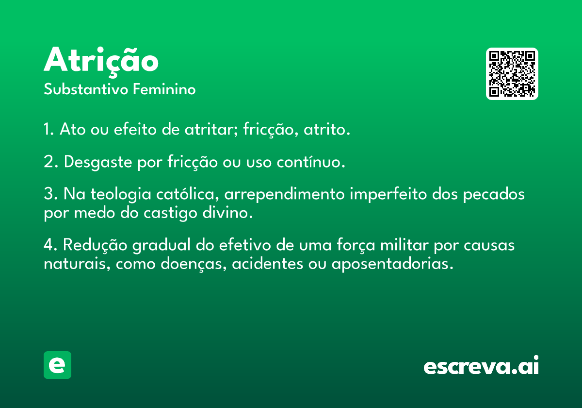 atrição