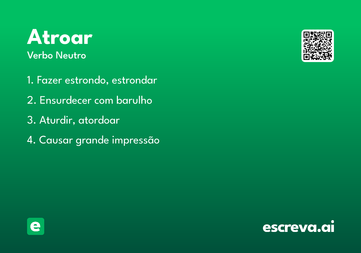 atroar