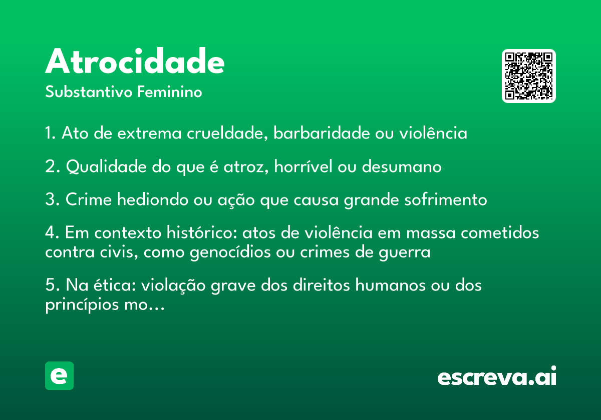 atrocidade