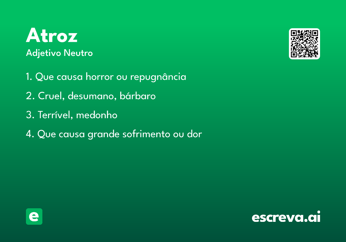atroz