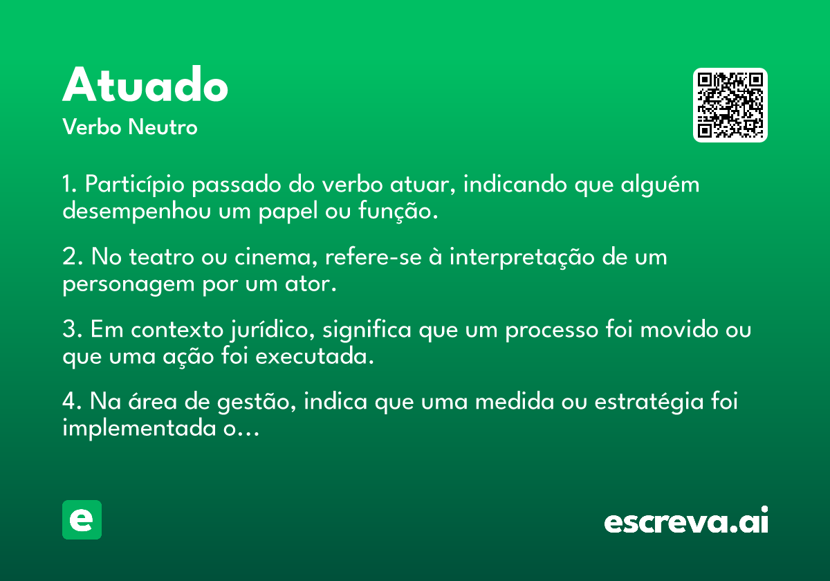 atuado