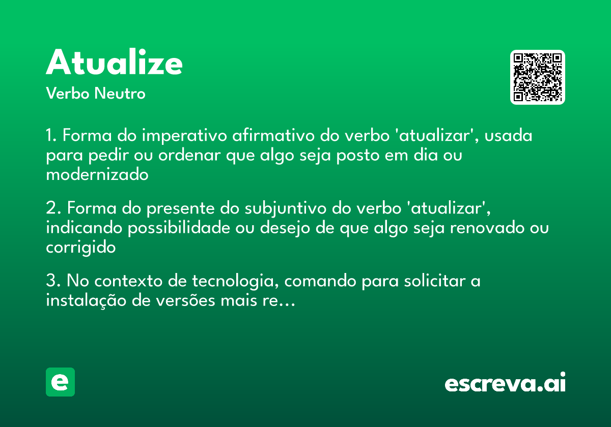 atualize