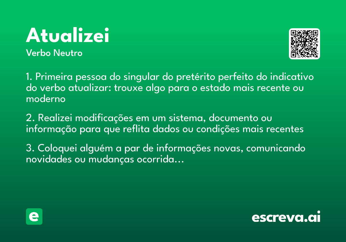 atualizei