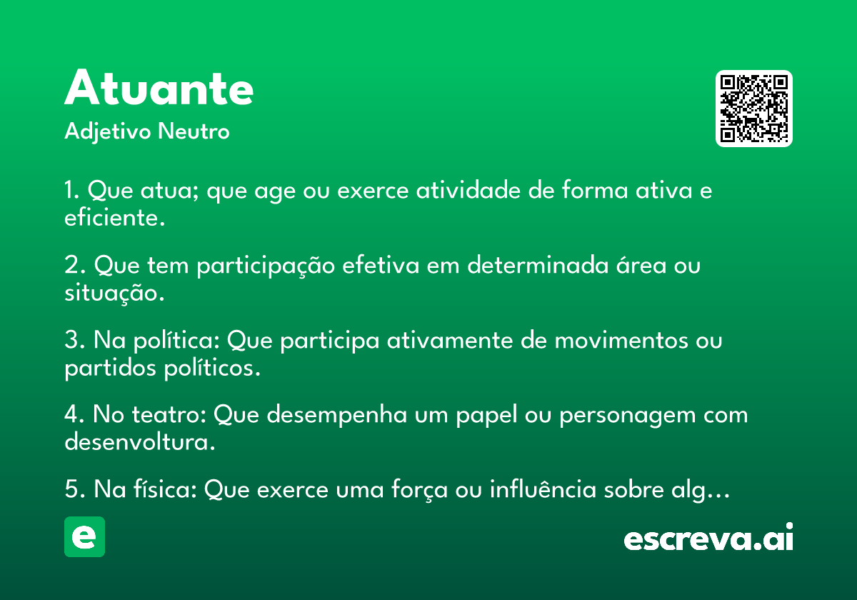 atuante