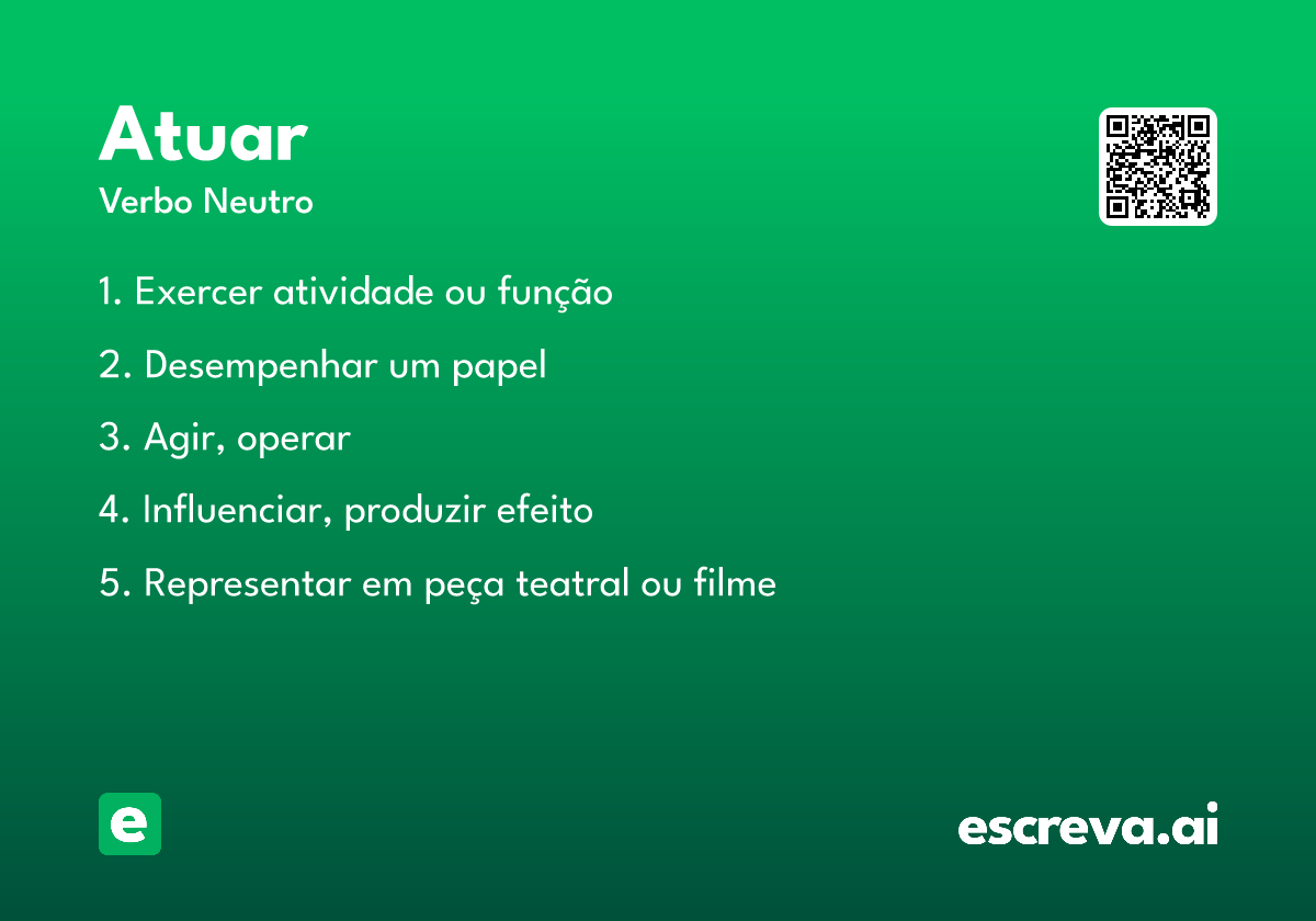 atuar