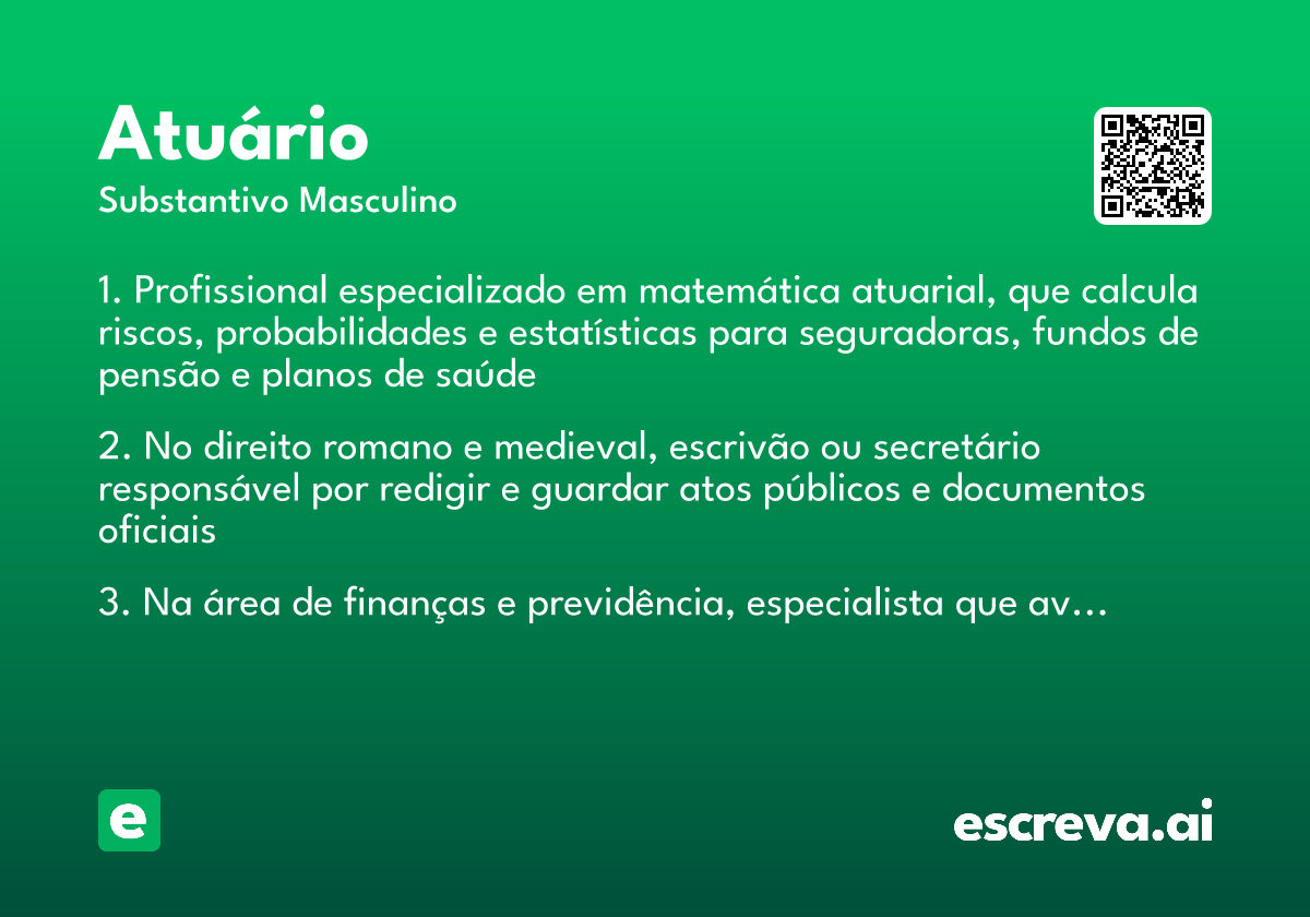 atuário