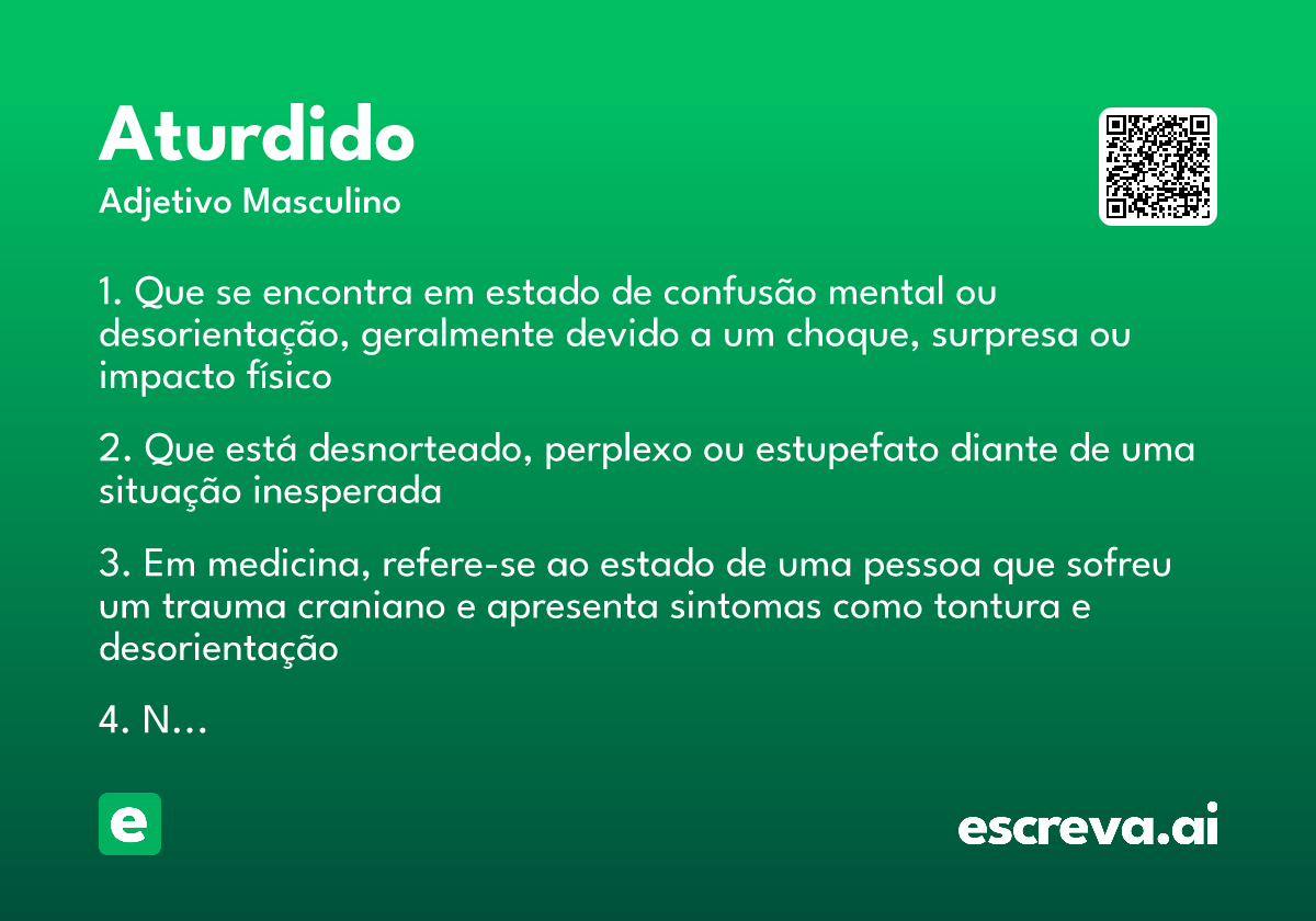 aturdido